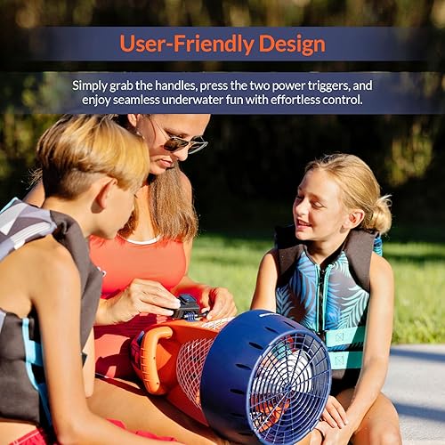 Miniatura 4 de Nautica Skipper Seascooter - Rendimiento confiable para aventuras acuáticas, buceo, esnórquel