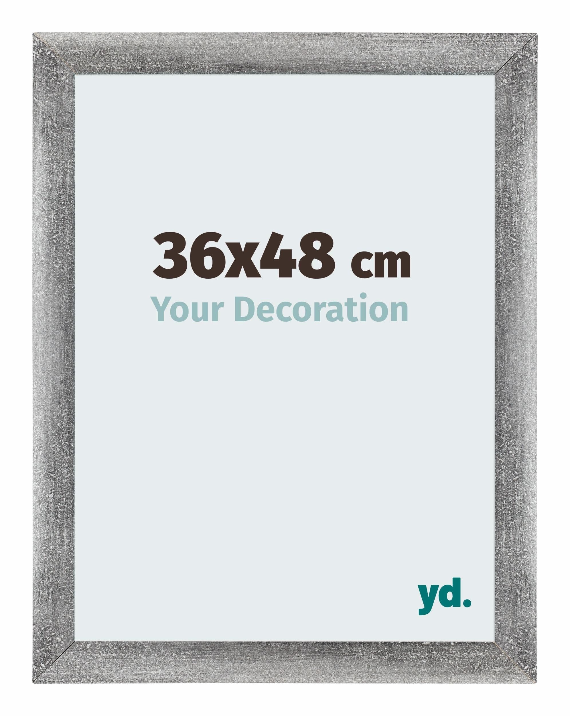 Your Decoration - Puzzle frame 36x48 - Gray Swept - Puzzle frame 500-1000 Pieces - MDF Photoframe - Mura