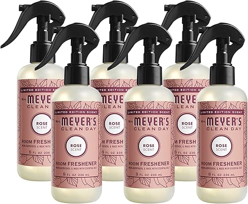 Miniatura 127 de Mrs. Meyer's Clean Day - Ambientador en espray, atomizador sin aerosol infundido con aceites esenciales, albahaca, 8 onzas líquidas