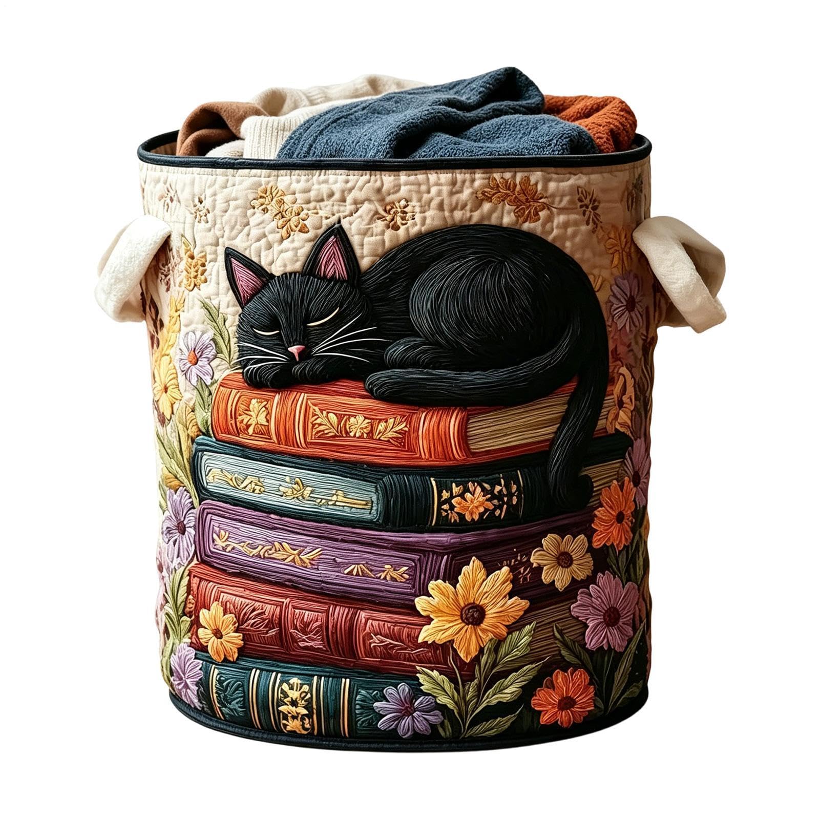 Paniers à linge matelassés grand format 3D pour jouets et livres