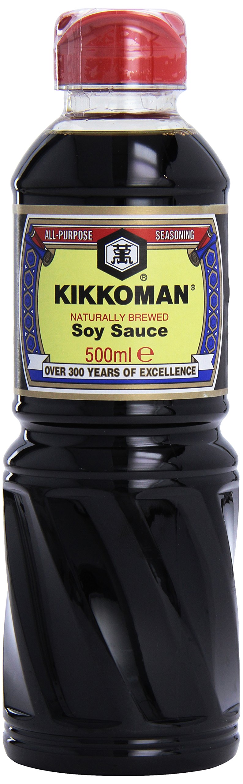 Kikkoman Dark Soy Sauce 500 ml (Pack of 2)