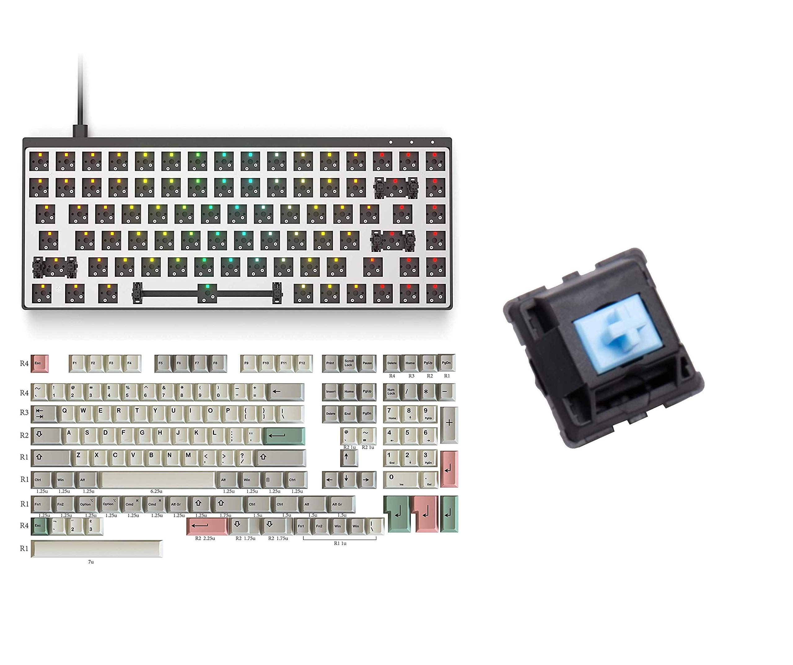 Buy HK Gaming Galaxy 75 Modular Mechanical Keyboard 75 Layout