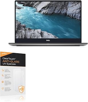 BoxWave Screen Protector Compatible with Dell XPS 15 9570 - ClearTouch Anti-Glare Anti-UV EyeCare 2-Pack, Filters Out Harmful Blue Light Reduce Fatigue