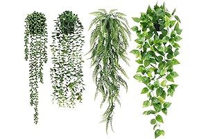 JPSOR Faux Ivy Plant: Beautify Your Space with Cascading Greenery