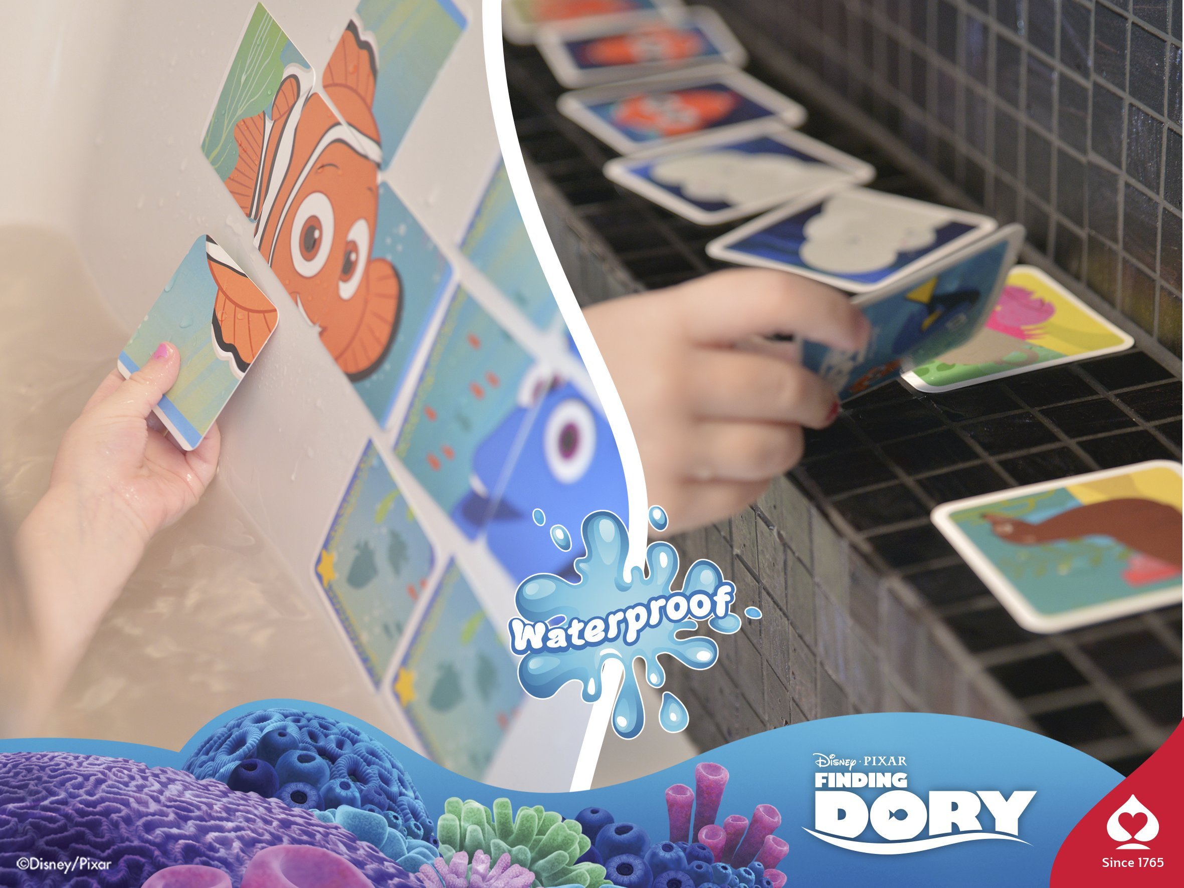 Image secondaire de Shuffle - Dory Némo - Jeu de mémoire Waterproof