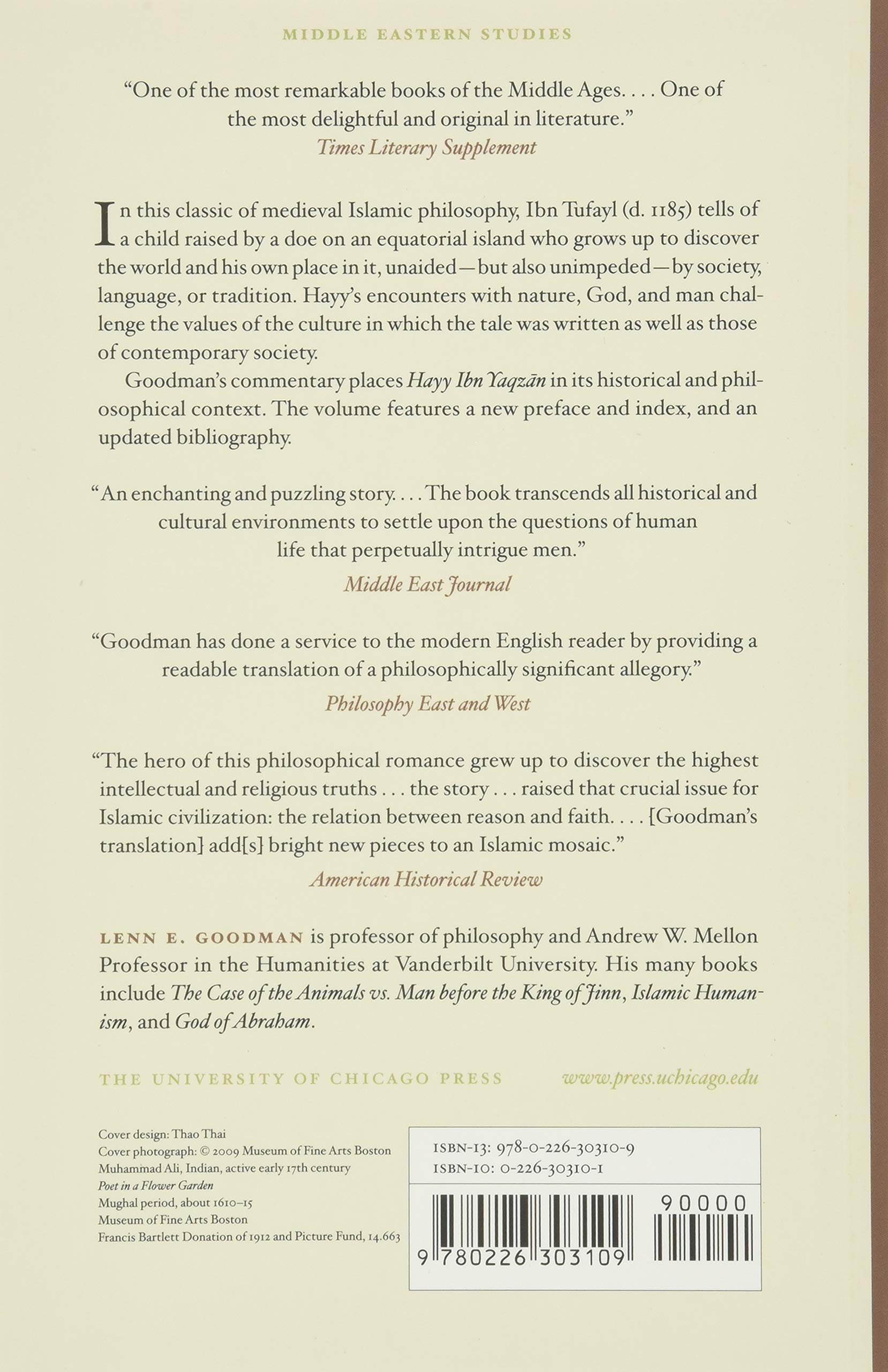 Ibn Tufayl's Hayy Ibn Yaqzan: A Philosophical Tale