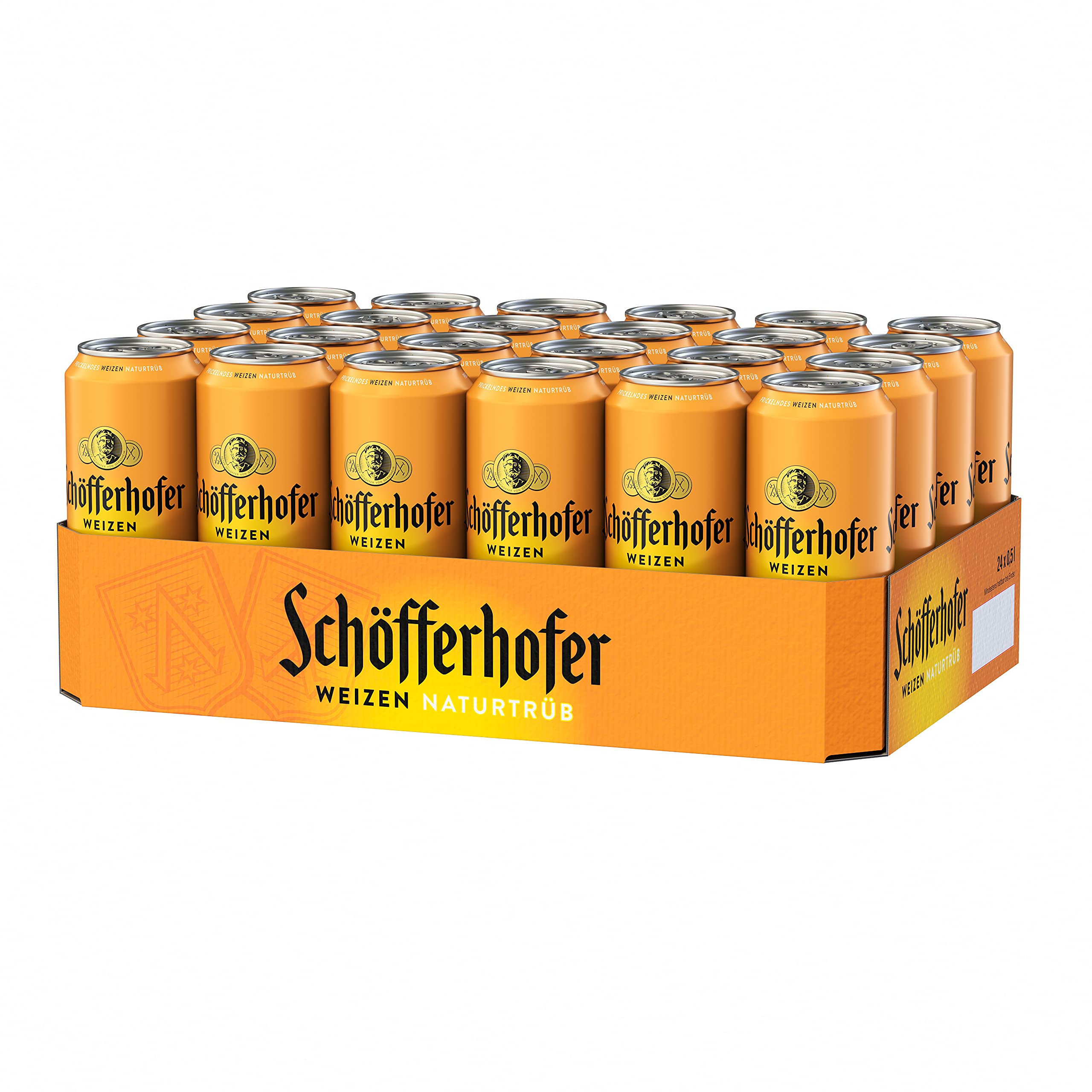 Schöfferhofer Weizen Naturtrüb, EINWEG 24x0,50 L Dose