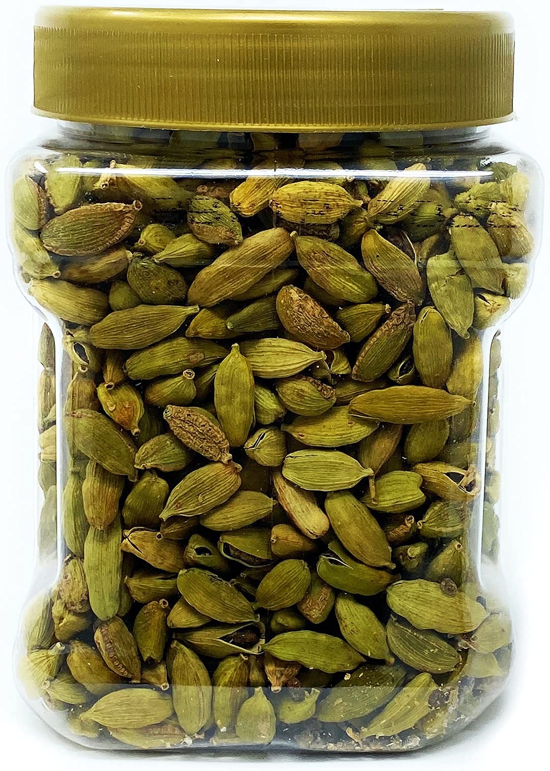 Rani Green Cardamom Pods Spice (Hari Elachi) 14oz (400g) PET Jar ~ All