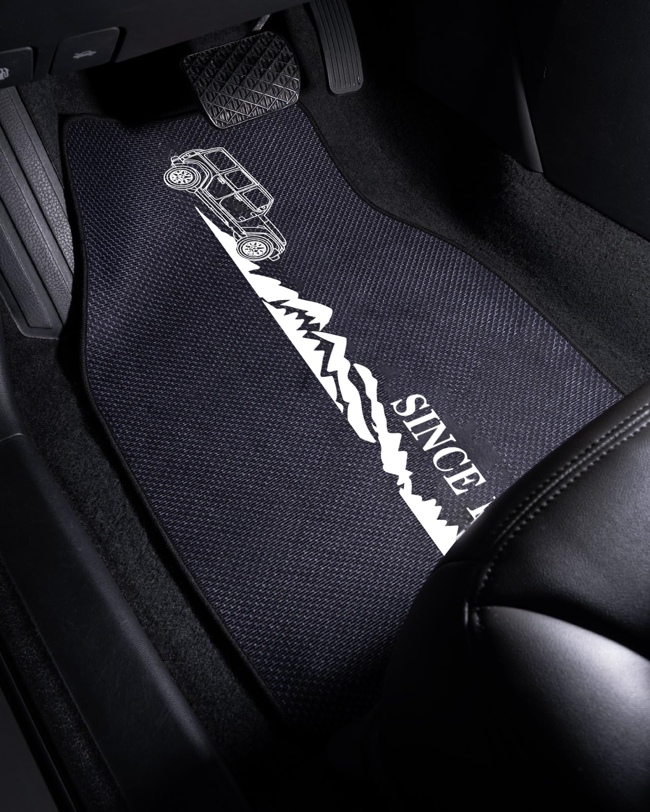 Car Mats Floor Mats 4 Door Carpet Anti-Slip Waterproof Pad Front and Rear Floor Mat kit fit 2018-2025 — view 4