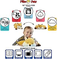 Vista 4 de Pillow Pets Originals Wild Fox, 18" Stuffed Animal Plush Toy