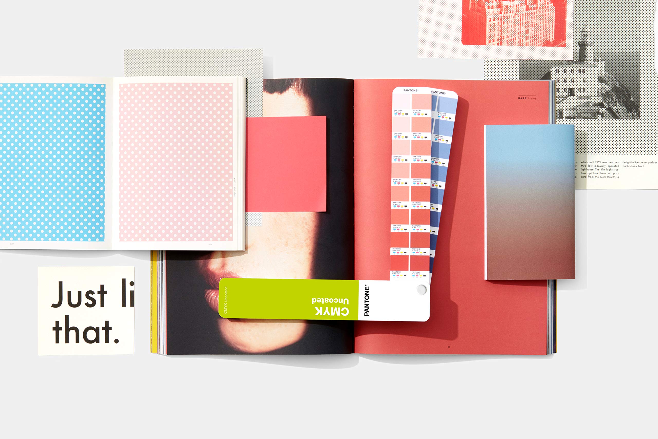 PANTONE Cmyk Guide Set of 1 Coated and Uncoated Colour Fan