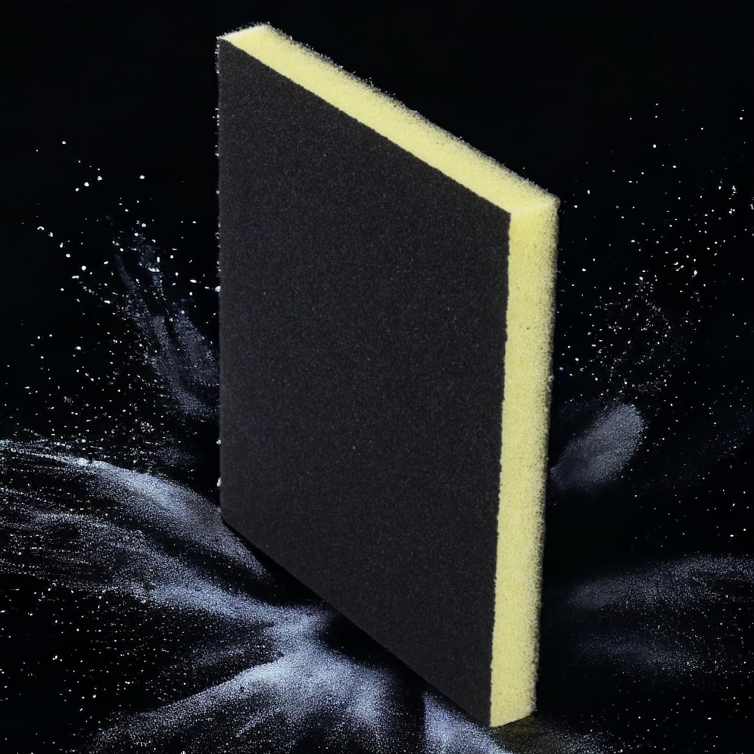 Badem10 Yassı Sünger Zımpara 9.5 x 12.5 cm Takoz Blok Flex Taşlama Ahşap El Zımparası 100 kum 1 Adet