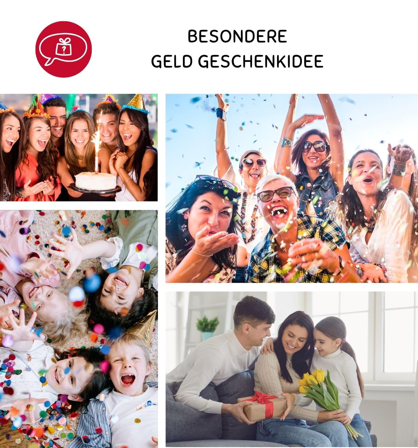 Originelle lustige Geldgeschenke zum 25. Geburtstag Geschenkideen für Männer und Frauen - Mausefalle Deluxe - 9 - Text s/w Happy Birthday 25 Geburtstag