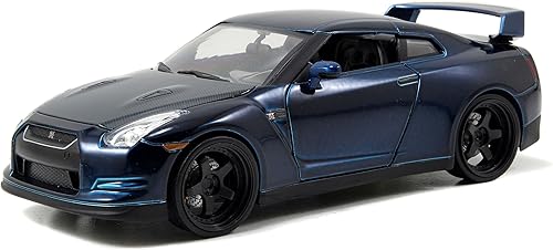 Miniatura 1 de Jada Toys Fast & Furious Nissan GTR Azul 1:24 Diecast