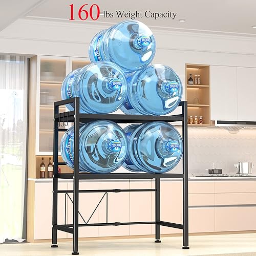 Miniatura 10 de PUSDON Estante extensible para horno de microondas, estante ajustable resistente para microondastostadora (largo 15.7  23.6 pulgadas x ancho 12.6 x