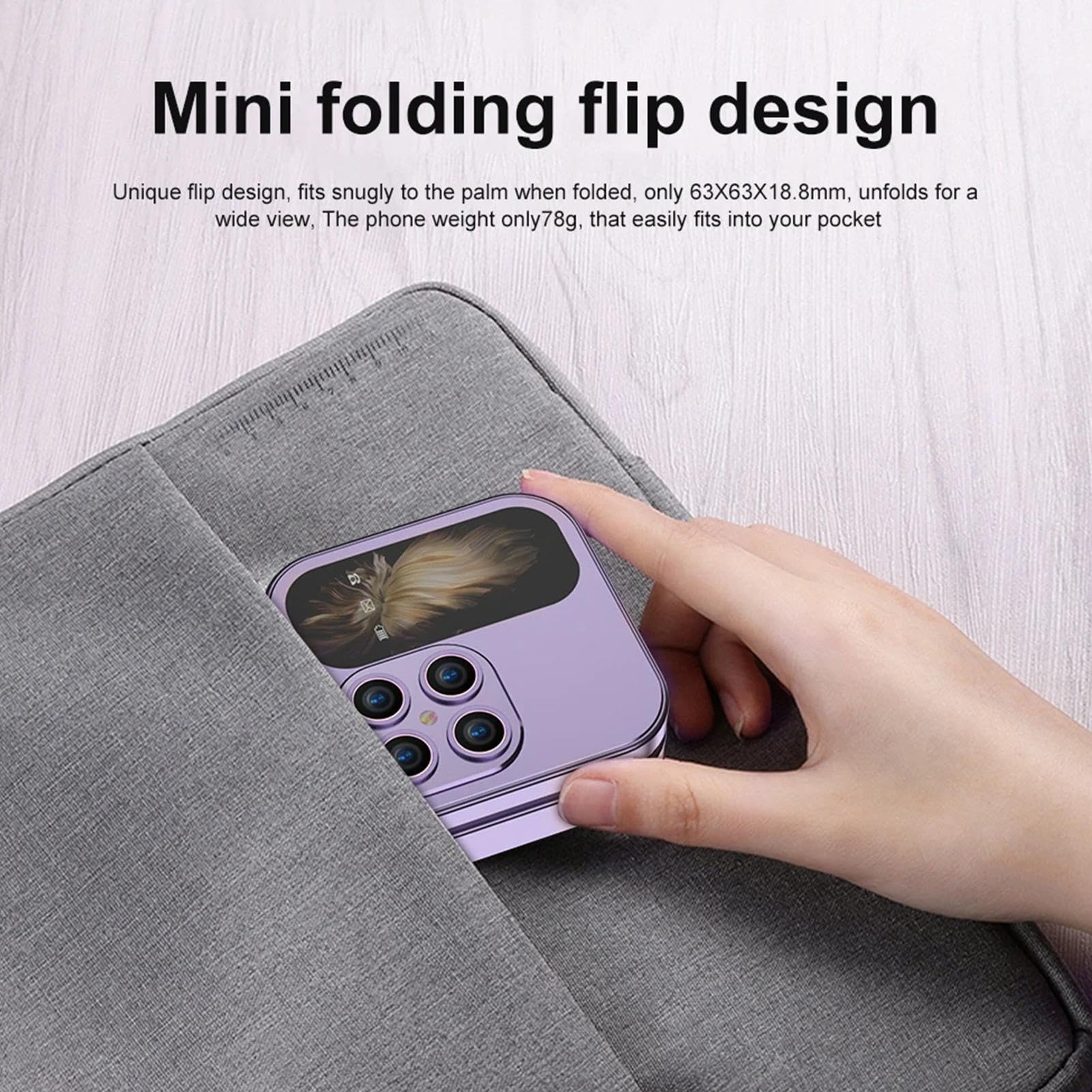 Amazon.co.jp: ミニ折りたたみ式携帯電話 - 高齢者向け携帯電話、大