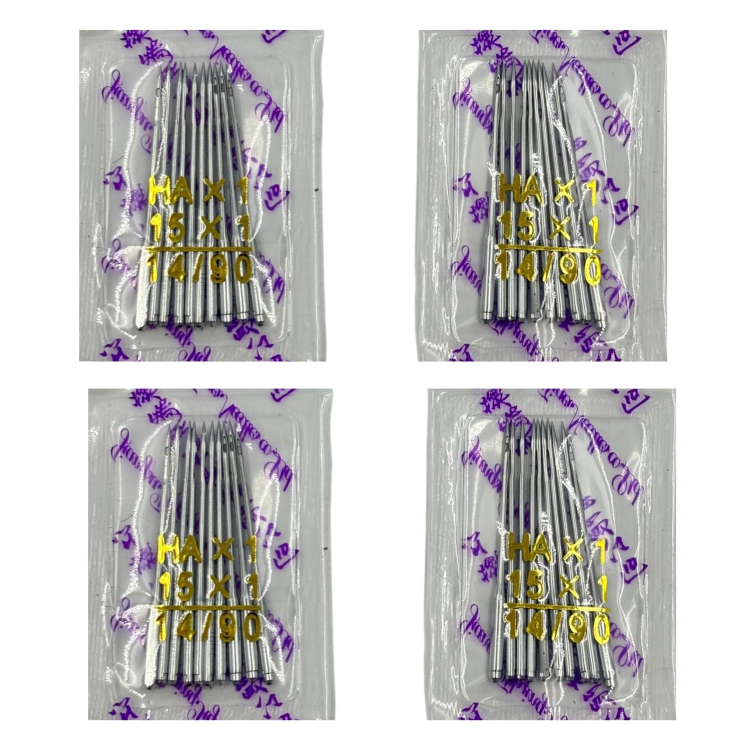 ZENITH Steel Needles Combo of HA 11/75 & 14/90 Set of 40 Needles for All Domestic Sewing Machines traditional or Automatic compatible Singer Usha Brother etc.Steel Finish (FT HA Combo 11 (20) + 14(20)) — Amazon image 11