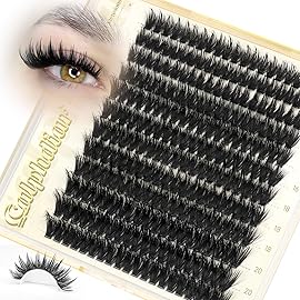Anime Cluster Eyelash Extensions Manga Lash Clusters 14-20MM Eyelash Clusters Fairy Individual Lashes Clusters 100D Volume Eyelashes Clusters 240PCS DIY Lash Extension at Home by calphdiar