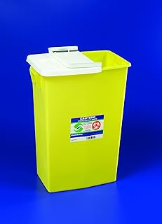 Sharpsafety Chemotherapy Sharps Container 18 gal/18 1/4