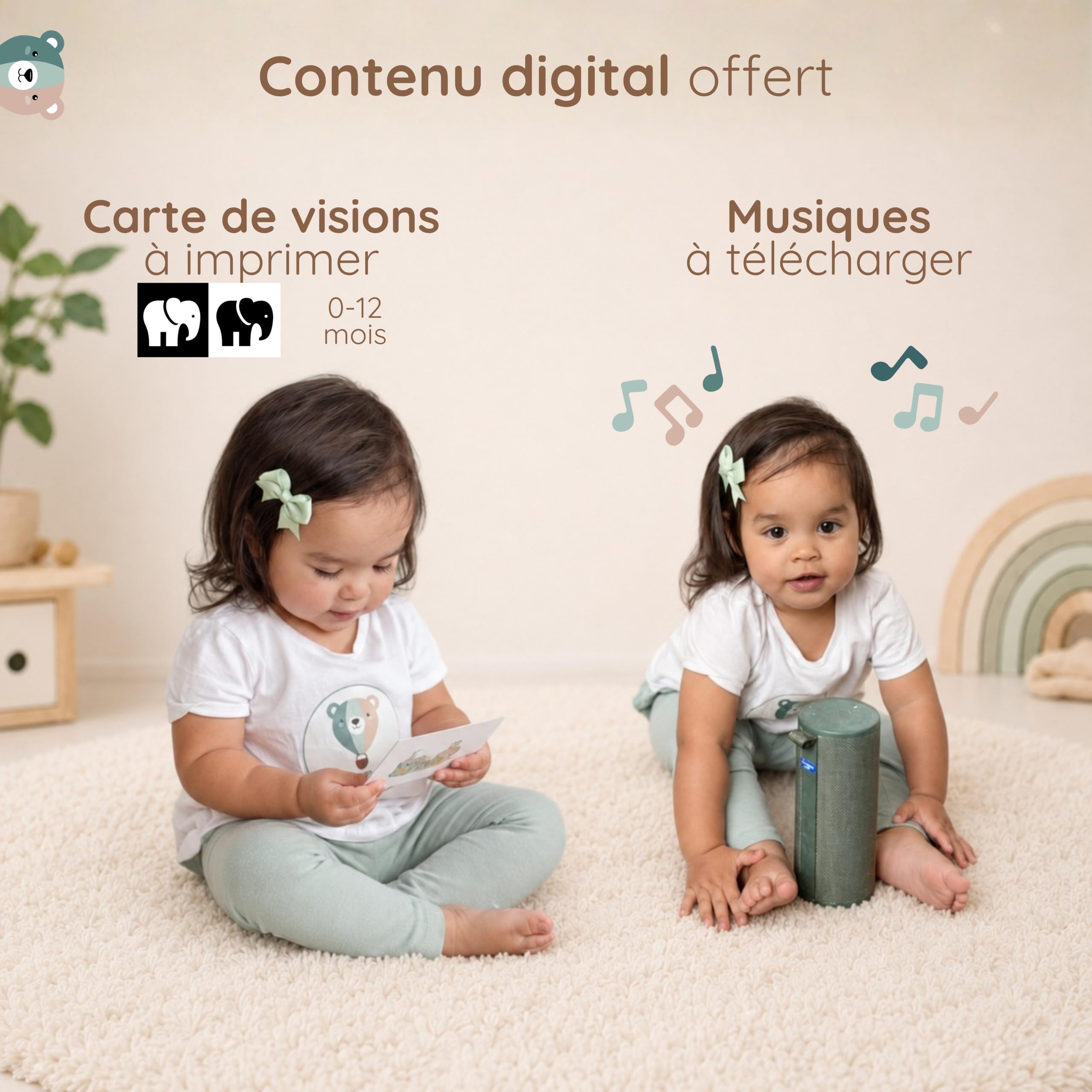 LITTLE EXPLORER - Jouet Eveil Bebe Montessori Cadeau Naissance 0-36M