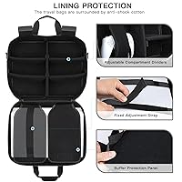 Vista 3 de ZtotopCases Carrying Case Compatible with PS5, Travel Case for PS5 (DiscDigital Edition), Protective Travel Bag Holds PlayStation 5 Console