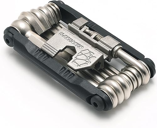 CECO -USA Herramienta de bicicleta de 20 funciones con interruptor de cadena - Multiherramienta para bicicleta - Heavy Duty, tamaño de bolsillo