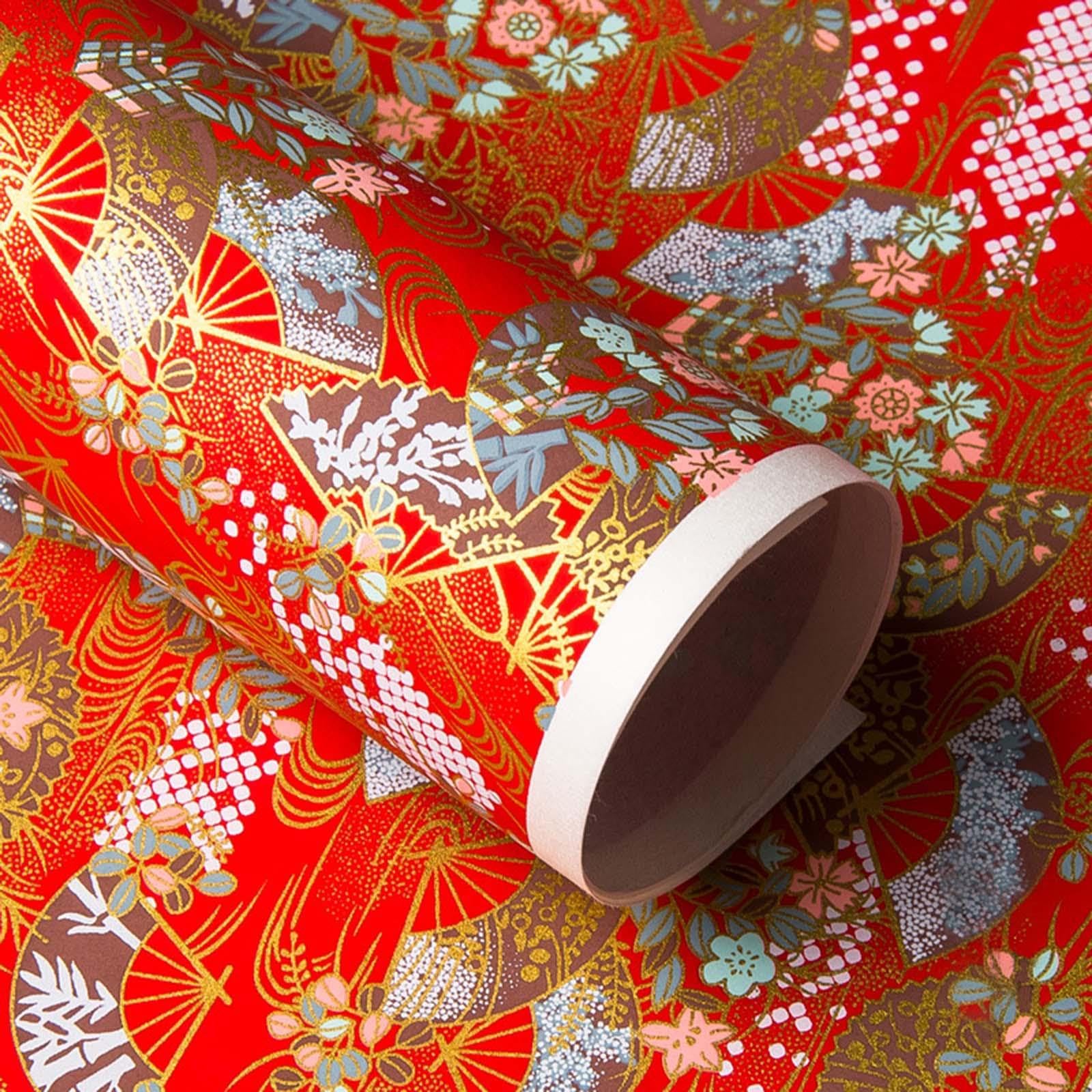 Oshhni Geschenkpapier, Bastelpapier, Seidenpapier, Blumenstraußpapier, Geschenkverpackungspapier, Geschenkverpackungszubehör für Ostern, Halloween, Rot