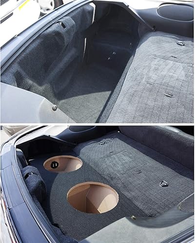 Miniatura 5 de American Sound Connection Compatible con Chevy Camaro o Pontiac Firebird Coupe 1993-2002 Dual 12" Subwoofer Hatch Sub Box Altavoz