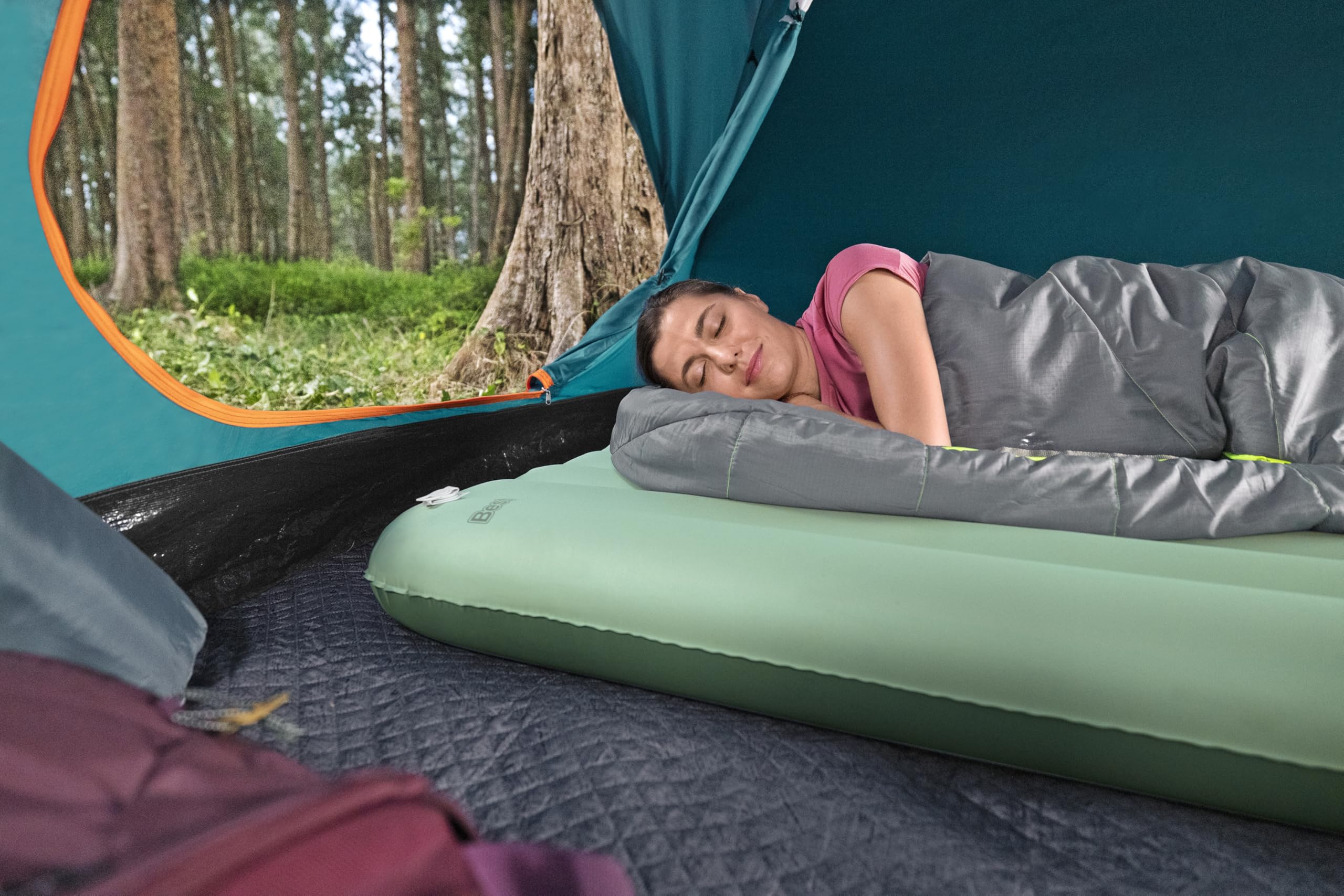 Bestway aufblasbare Doppel-Isomatte AdventuRest 203 x 142 x 15 cm