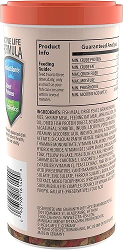 Vista 52 de TetraFin - Alimento equilibrado para dieta de peces dorados para una salud óptima