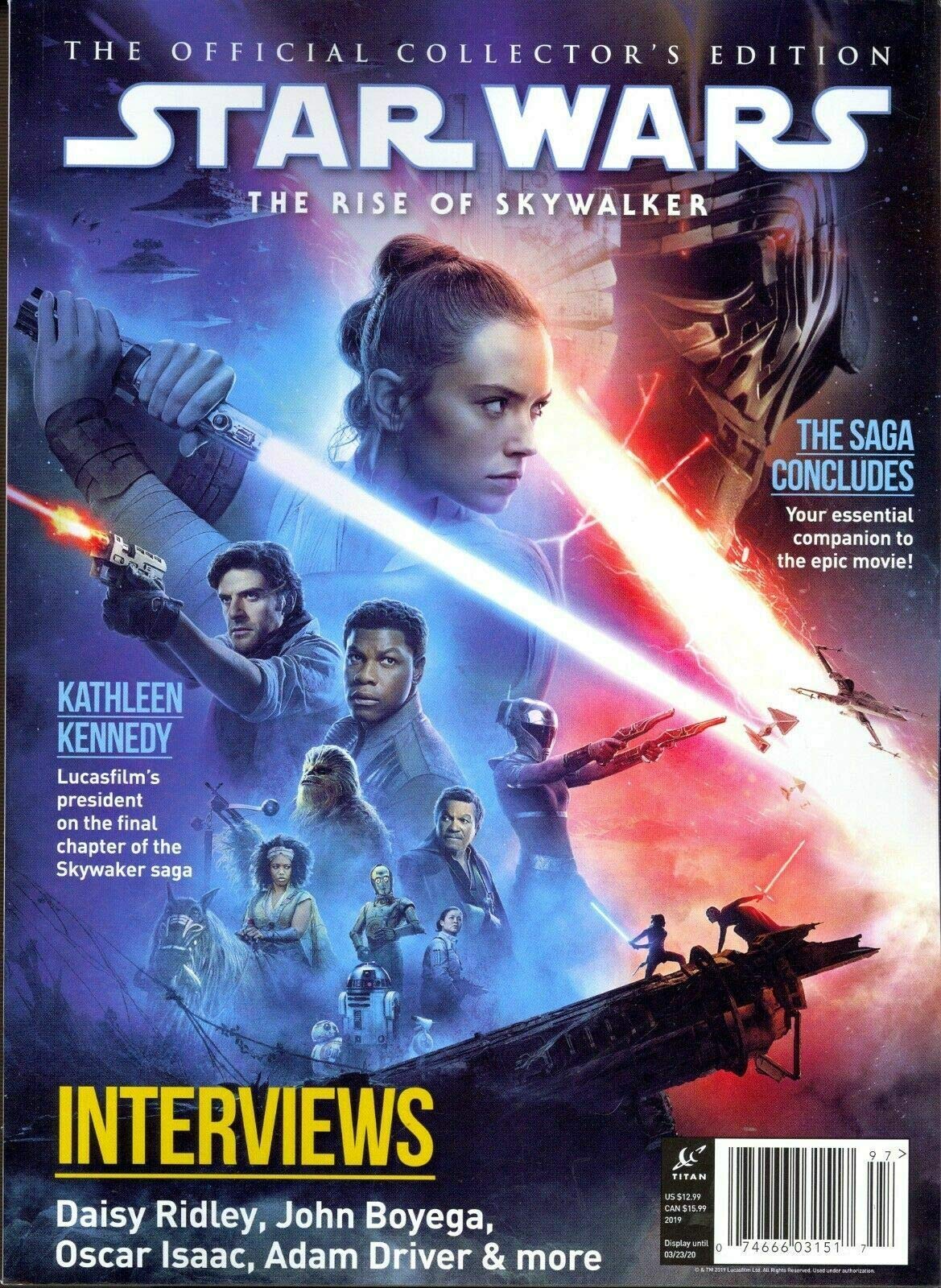 TITAN MAGAZINE 2020 STAR WARS The Rise of Skywalker,Official Collector's Edition Product Paperback – January 1, 2020