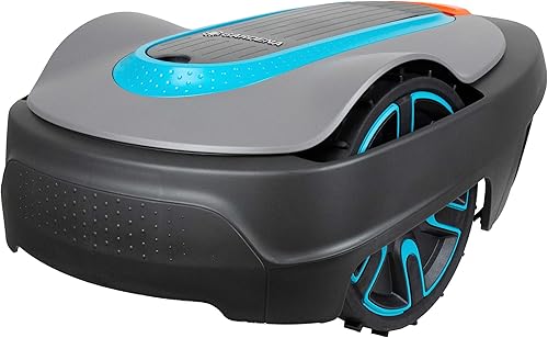 Vista 89 de GARDENA - Cortadora de césped Sileno Minimo 15201-20, robótica y automática, con aplicación Bluetooth y cable límite, silenciosa, para césped
