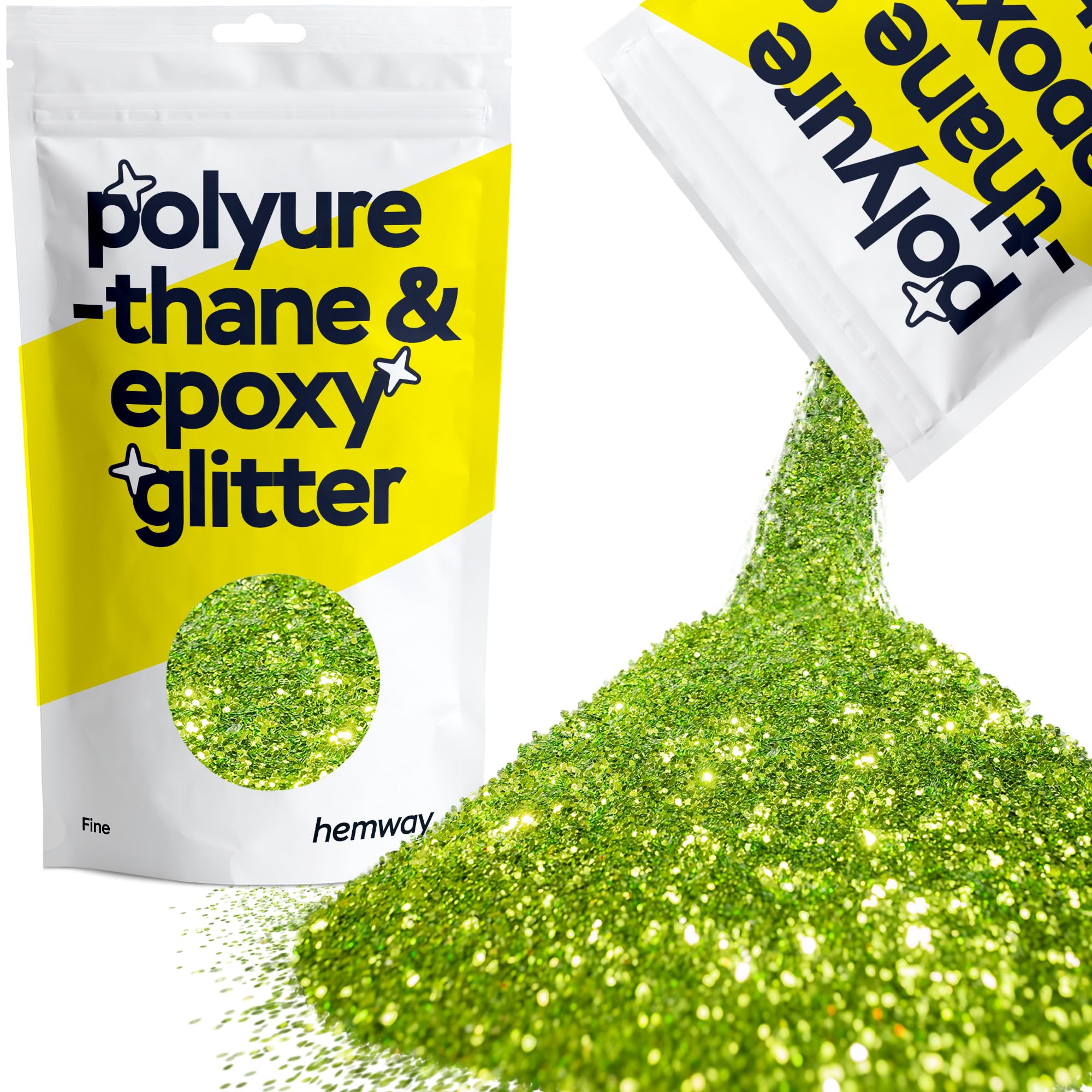 Hemway Resin Glitter Bronze Brown 100g Super Chunky | Polyurethane & Epoxy Glitter for Resin Crafts, Tumblers, Coasters, Floor & Table Art — view 235