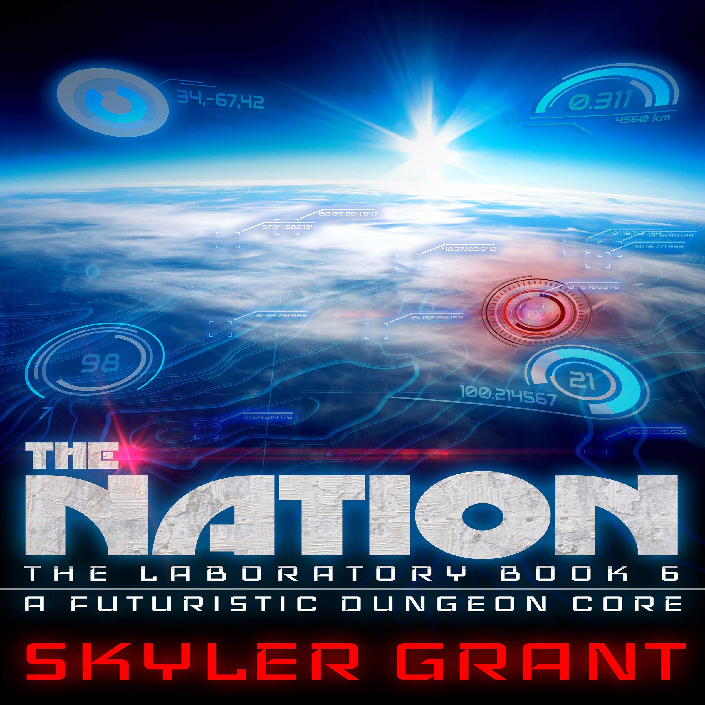 Cover art for The Nation: A Futuristic Dungeon Core