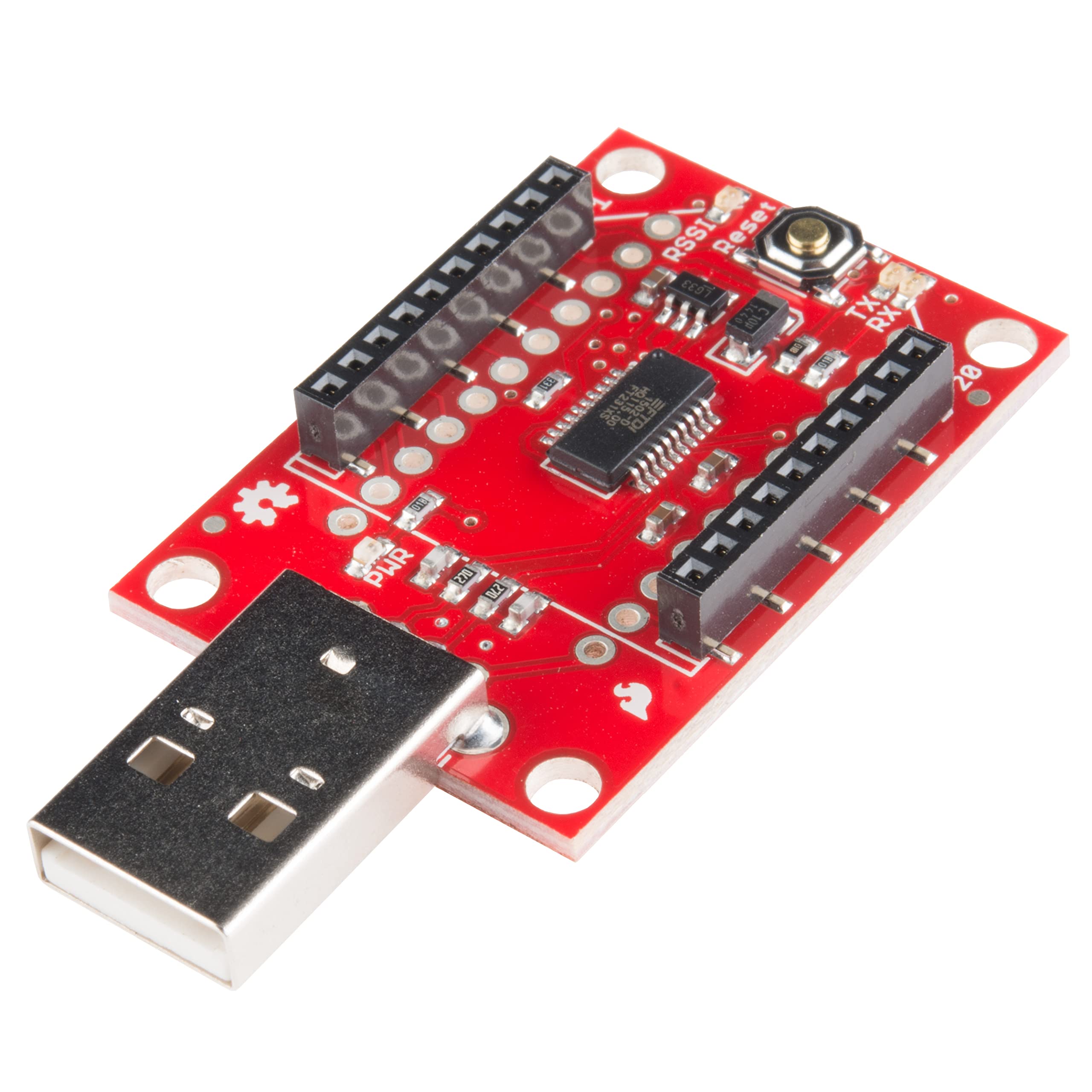 SparkFun XBee Explorer Dongle FT231X USB-to-Serial Converter breadboard-Compatible headers (XBee Not Included with Explorer dongle)-image-23