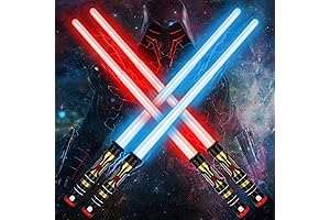 TOY Life Light Up Saber - 4 Pack Lightup Saber, Telescopic Extendable...