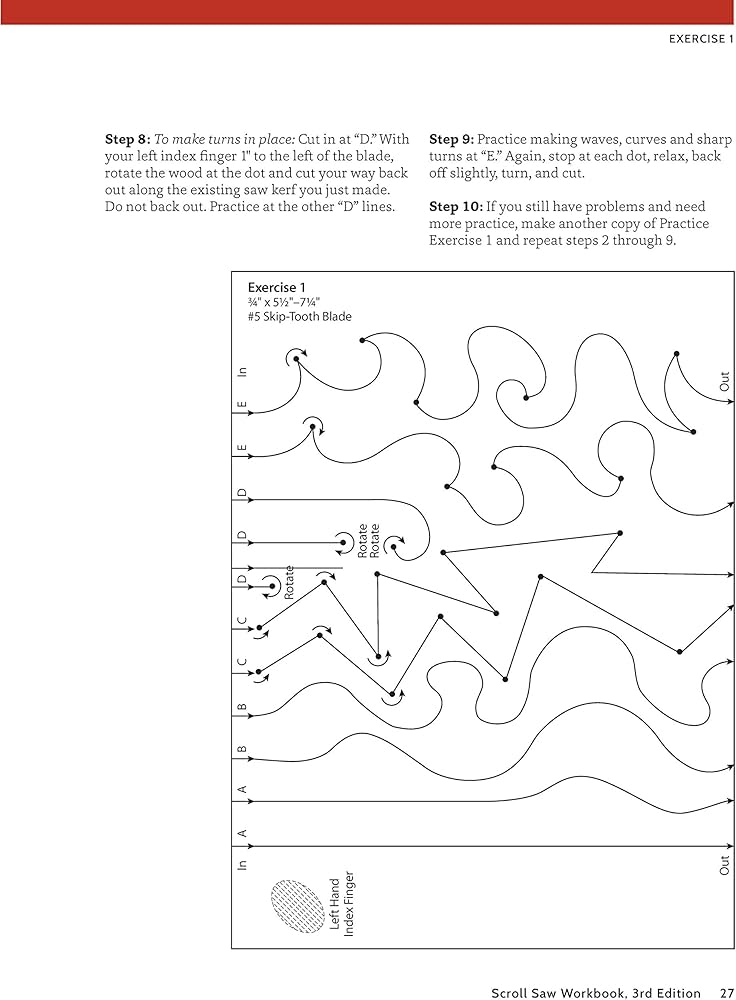 Scroll Saw Workbook, 3rd Edition: Learn to Master Your Scroll Saw in 25 Skill-Building Chapters (Fox Chapel Publishing) Ultimate Beginner's Guide with Projects to Hone Your Scrolling Skills: Nelson, John: 9781565238497: Amazon.com: scroll-saw-workbook-3rd-edition-learn-to-master-your-scroll-saw-in-25-skill-building-chapters-fox-chapel-publishing-ultimate-beginner-s-guide-with-projects-to-hone-your-scrolling-skills-nelson-john-9781565238497-amazon-com