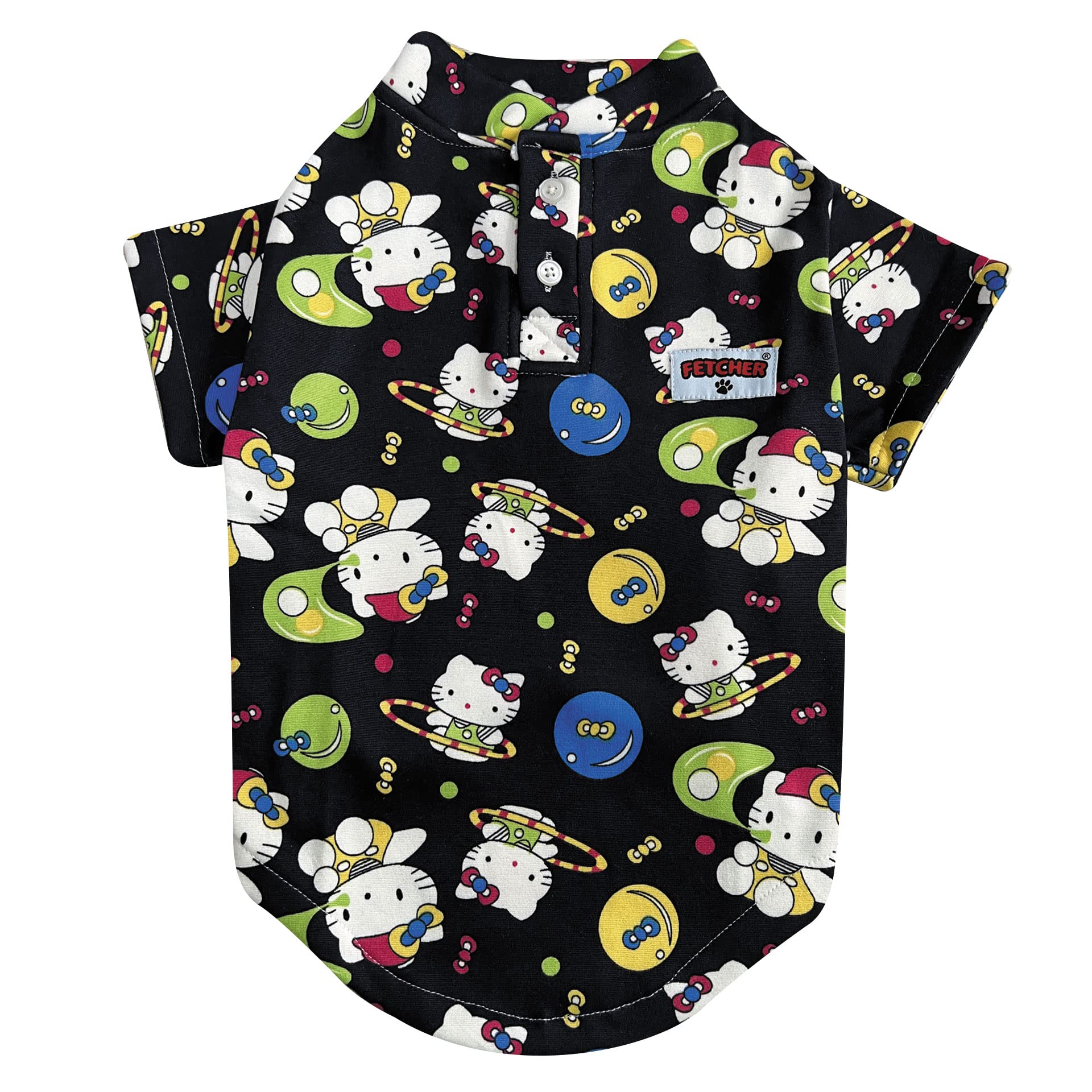 See full amazon price history chart for FETCHER Black Kitty Cartoon Theme Printed Warm Winter Polo Sweatshirt Sweater Jacket Coat for Dogs and Cats | Winter wear (16" Medium) FETCHER Black Kitty Cartoon Theme Printed Warm Winter Polo Sweatshirt Sweater Jacket Coat for Dogs and Cats | Winter wear (16" Medium) (B0BN26HXD6) Amazon Price History, Amazon Price Tracker