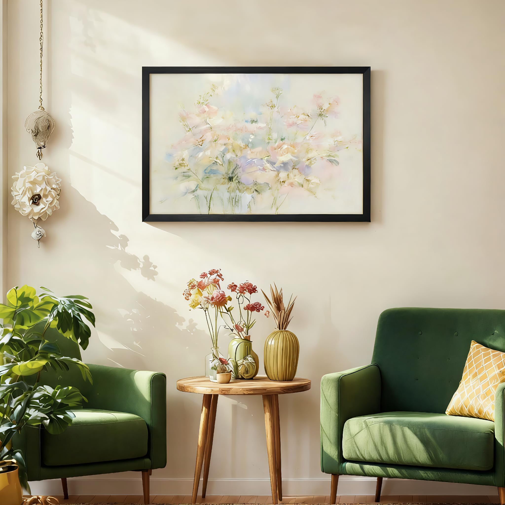 Giftgarden Posterrahmen, 61 x 91 cm, Schwarz, 36 x 24 cm, Bild für Wand, Einzelstück