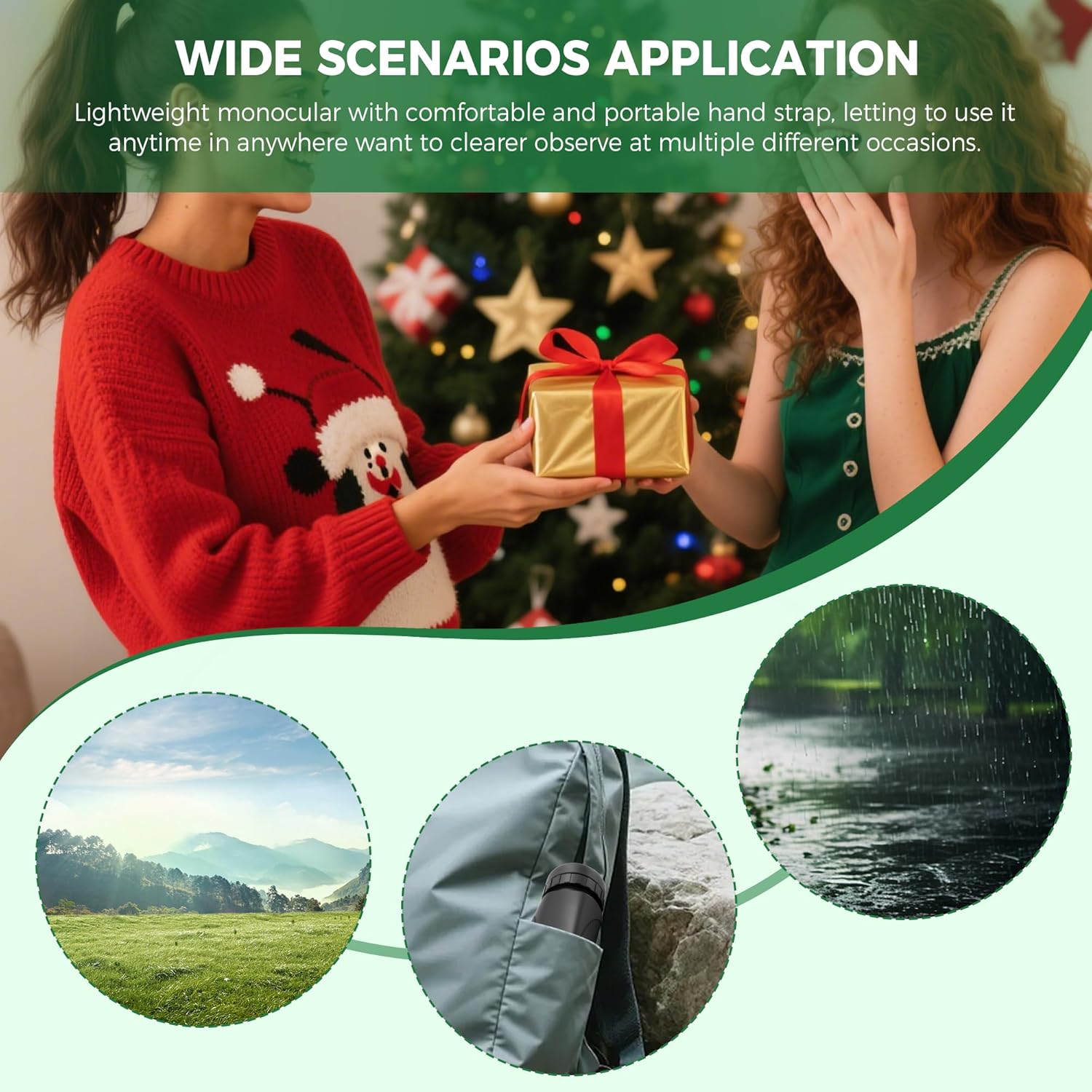 Astromania 8x25 Monocular for Adults, Compact Outdoor Accessory with Multi-Coated Optics BAK7 Prism & Twist-Up Eyecup, Waterproof & Fogproof Ideal for Bird Watching Hunting Sport and Wildlife Viewing - Image 8