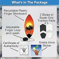 Vista 4 de Finger Skimboard Finger Surfboard - Skim and Surf The Wind, Waves and Casi Anywhere (Endless Summer)