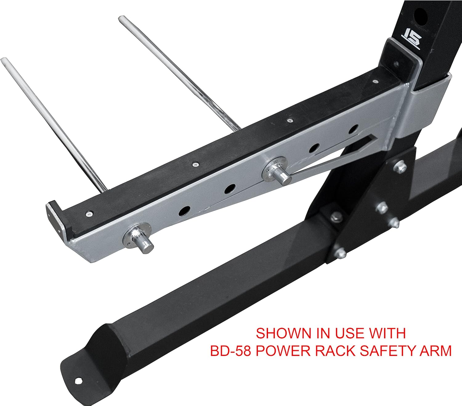 Valor Fitness Power Rack Band Peg Attachment – Heavy-Duty Steel, 20” (Set of 4) – Fits 3/4” Bottom Hole on 2.5" Valor Racks – Resistance Band Anchors for Squats & Strength Training