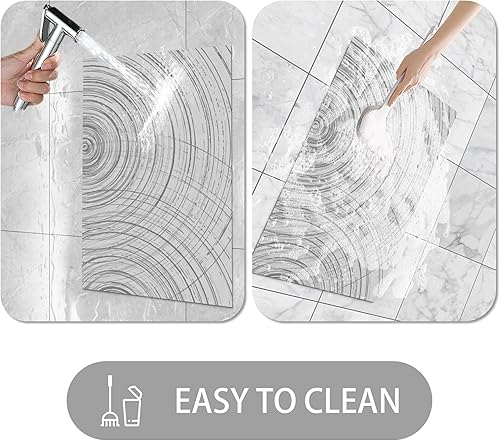 Miniatura 5 de Alfombras de baño rosas bonitas alfombras de baño absorbentes, de secado rápido, tapete de baño divertido para decoración de baño, tapete de baño