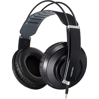 Superlux HD681EVO/B Semi-Open Professional Monitor Headphones, BLACK