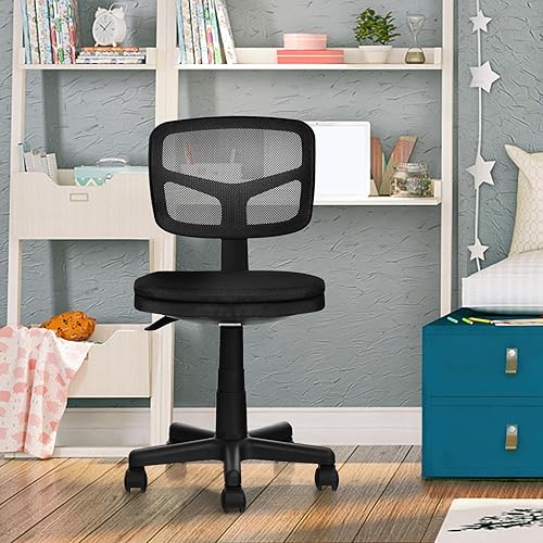 Miniatura 2 de Silla de escritorio para niños, silla de estudio para adolescentes y niñas, silla de estudio para computadora para niños, silla de trabajo ajustable