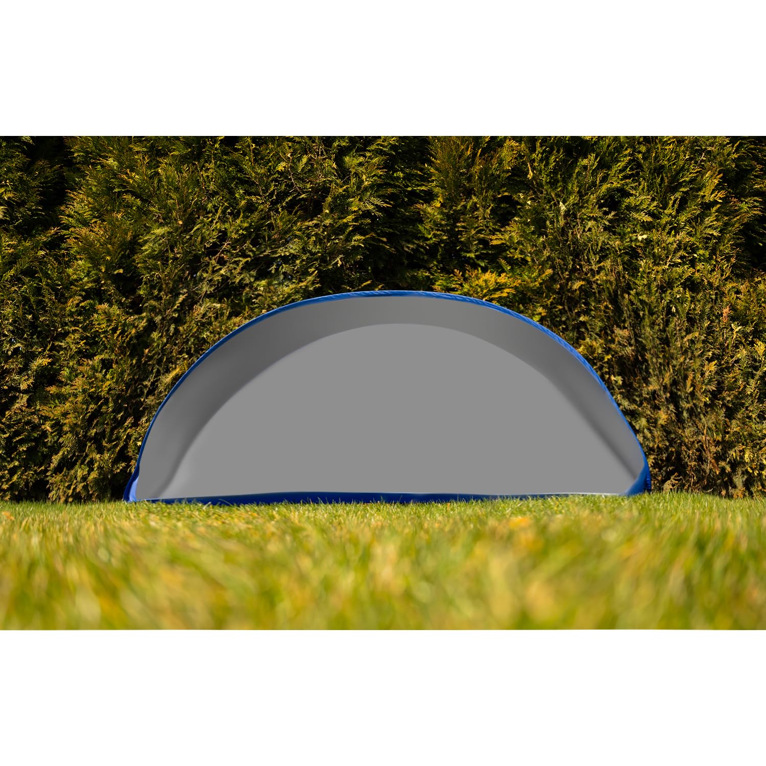 Tente de plage Pop Up 220 x 120 cm, protection UV 40, petite taille, légère, pour bébé, enfant, adulte, bleu 23862