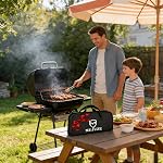 MUJUZE BBQ Grill Sets for Men,Dad Gifts for Fathers Day,BBQ Grill Sets for Men,BBQ Accessories for Men with Apron,Grilling Gifts for Dad,BBQ Utensil Set,Barbeque Accessories for Camping,Backyard