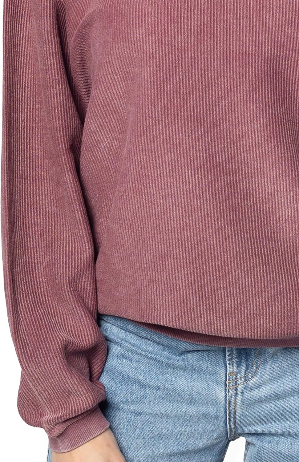 NCAA Purdue Boilermakers Womens Corded Crew - Image 5