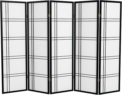 Miniatura 74 de Red Lantern DC60-WHT-5P - Divisor de habitación, 5 paneles, color blanco Blanco,Negro