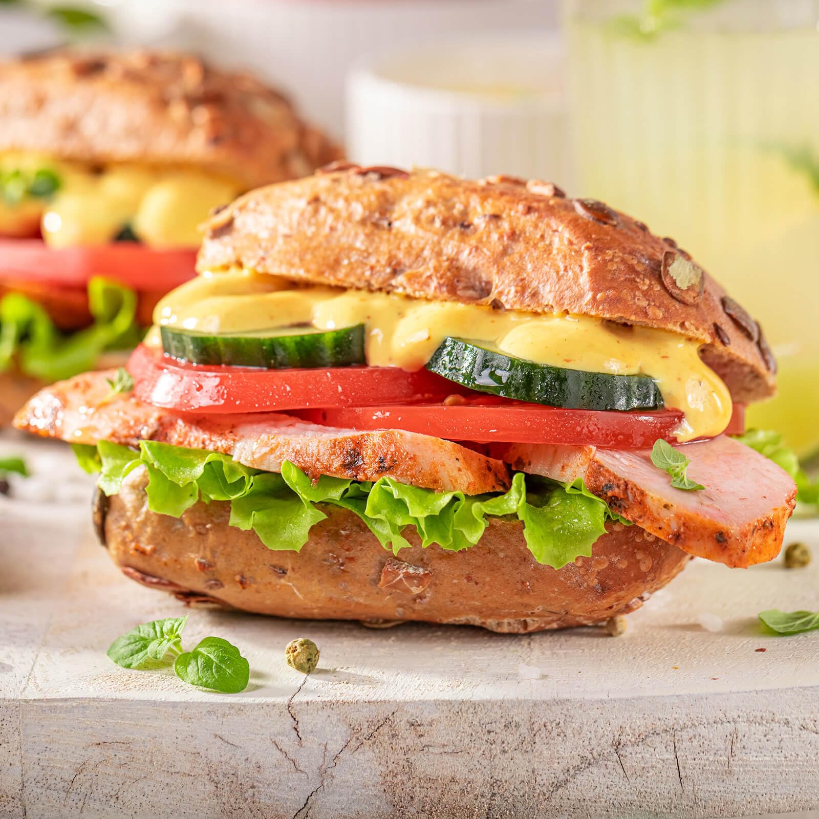 Locawo High Protein & Low Carb Kürbis-Käse-Brötchen | Mehrkornbrötchen | Eiweißbrötchen | Voller Weizengeschmack | Vegan | ideal für eine eiweißreiche, kalorien- und zuckerreduzierte Ernährung